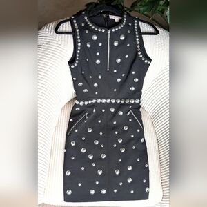 Black Studded Dress